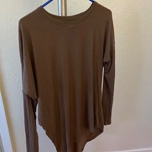 Athleta Threadlight Asymmetrical Relaxed Top